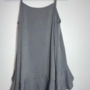 Easel Gray Flowy Skirt